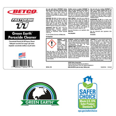 CLEANER, MULTIPURPOSE GRN EARTH PEROXIDE FRESH MINT 2L (4/CT