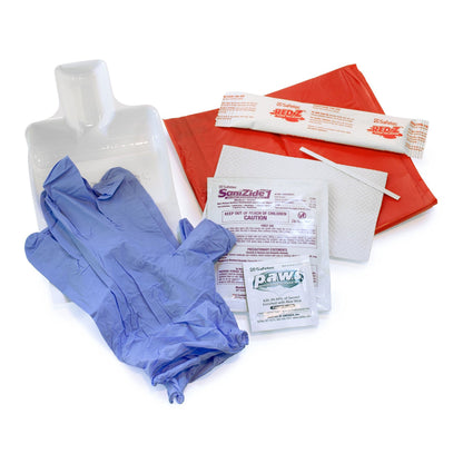 SPILL KIT, BLOODBORNE/BODY FL DELUXE OSHA (24/CS)