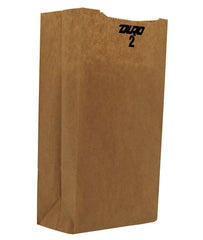 BAG, GROCERY BRN 2# (500/CS) SALFLD