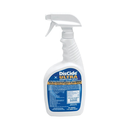 DISINFECTANT, ULTRA DISCIDE SPRAY 4NOZZLE 4 QT (12EA MIN)