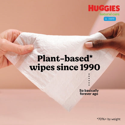 WIPE, BABY HUGGIES NATURAL CARE REFRESHING (560/CS)