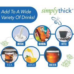 SIMPLY THICK, GEL HONEY 96GM BULK PACKETS (25/BX)