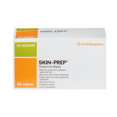 WIPE, SKIN PREP PROT DRSNG (50/BX)