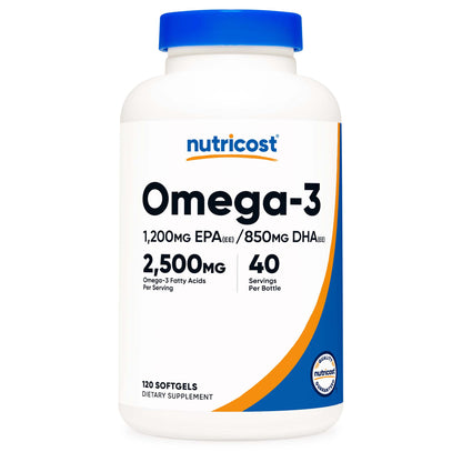 VITAMIN, SGEL OMEGA-3 2500MG (120/BT 12BT/CS)