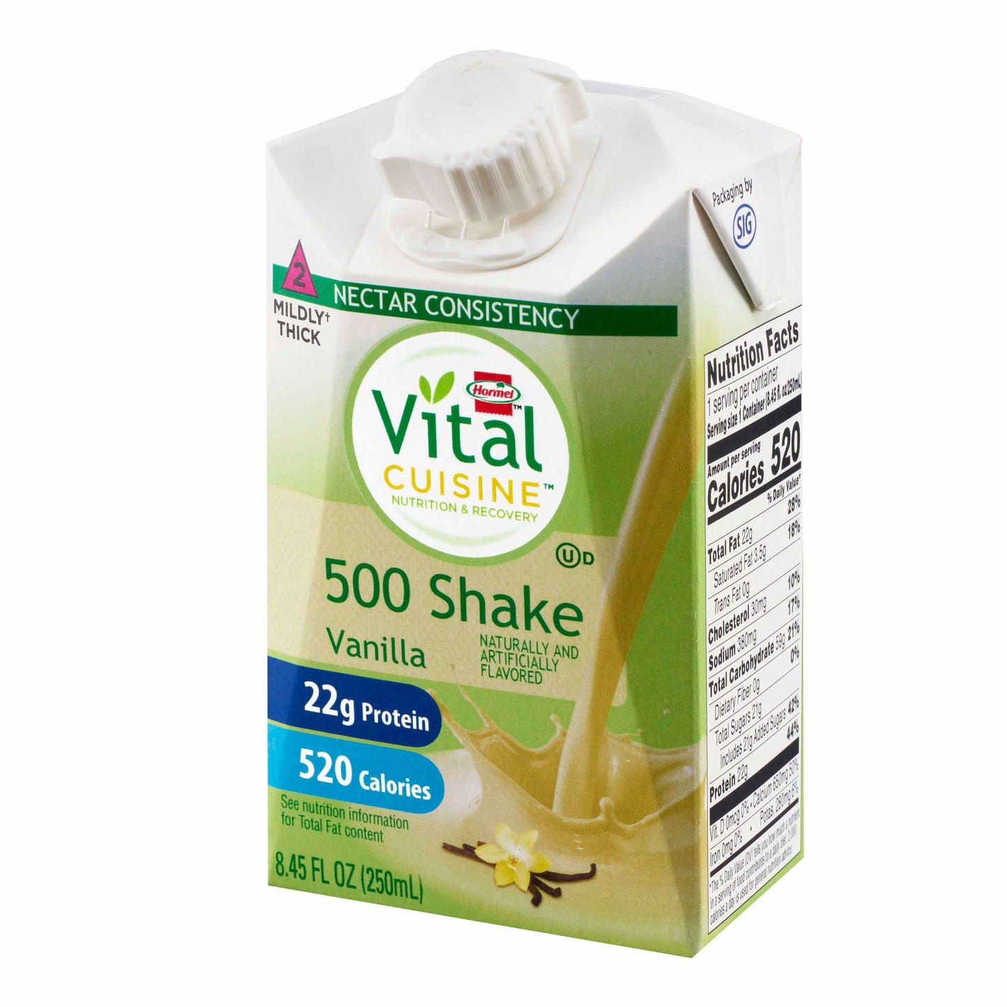 SUPPLEMENT, MIGHTY SHAKE II VANILLA 8.45OZ (27/CS)