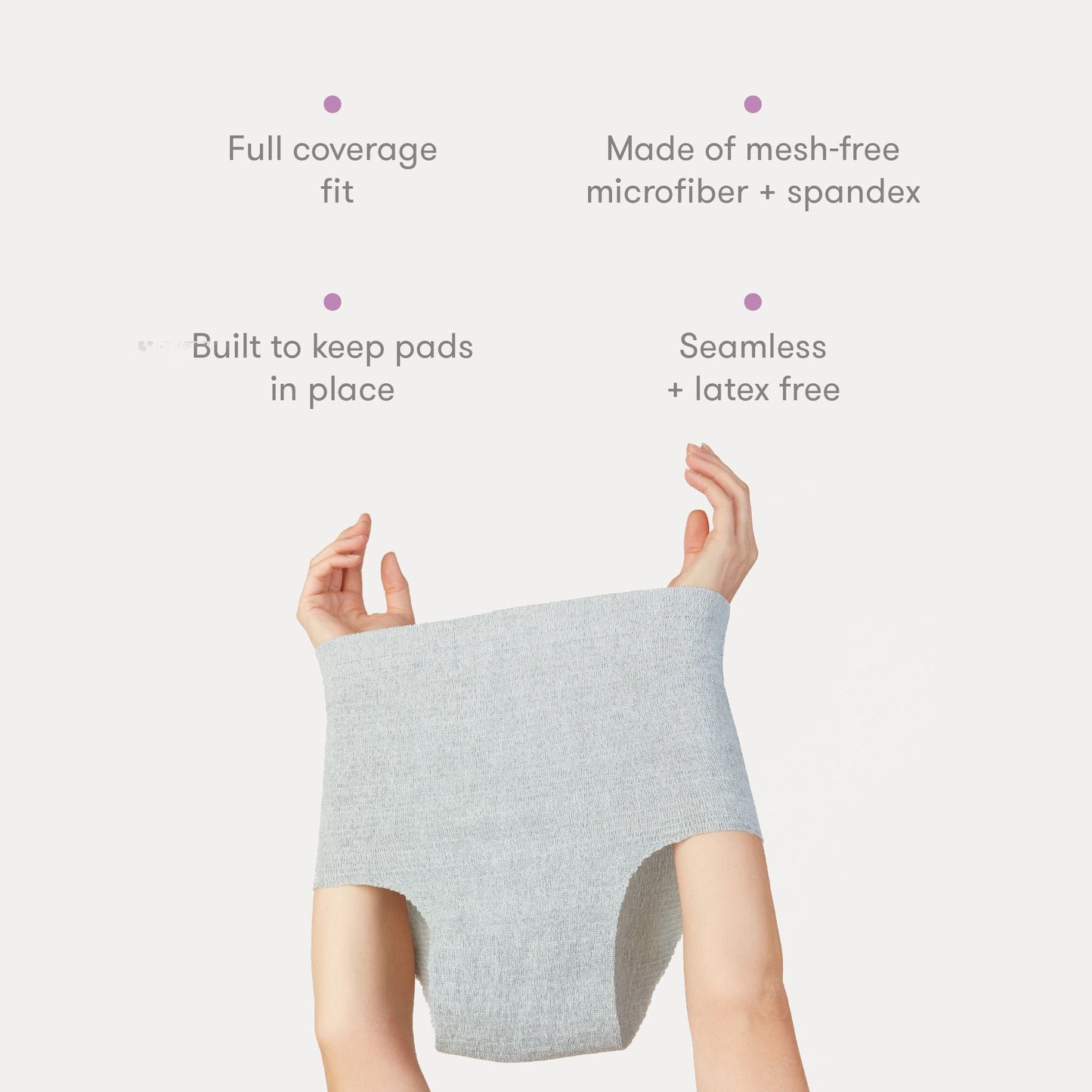 UNDERWEAR, POSTPARTUM HI-WAISTFRIDA MOM REG (8/PK 24PK/CS)