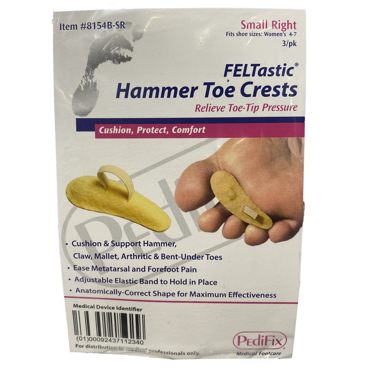 TOE CREST, ECON RT SM (3/PK)