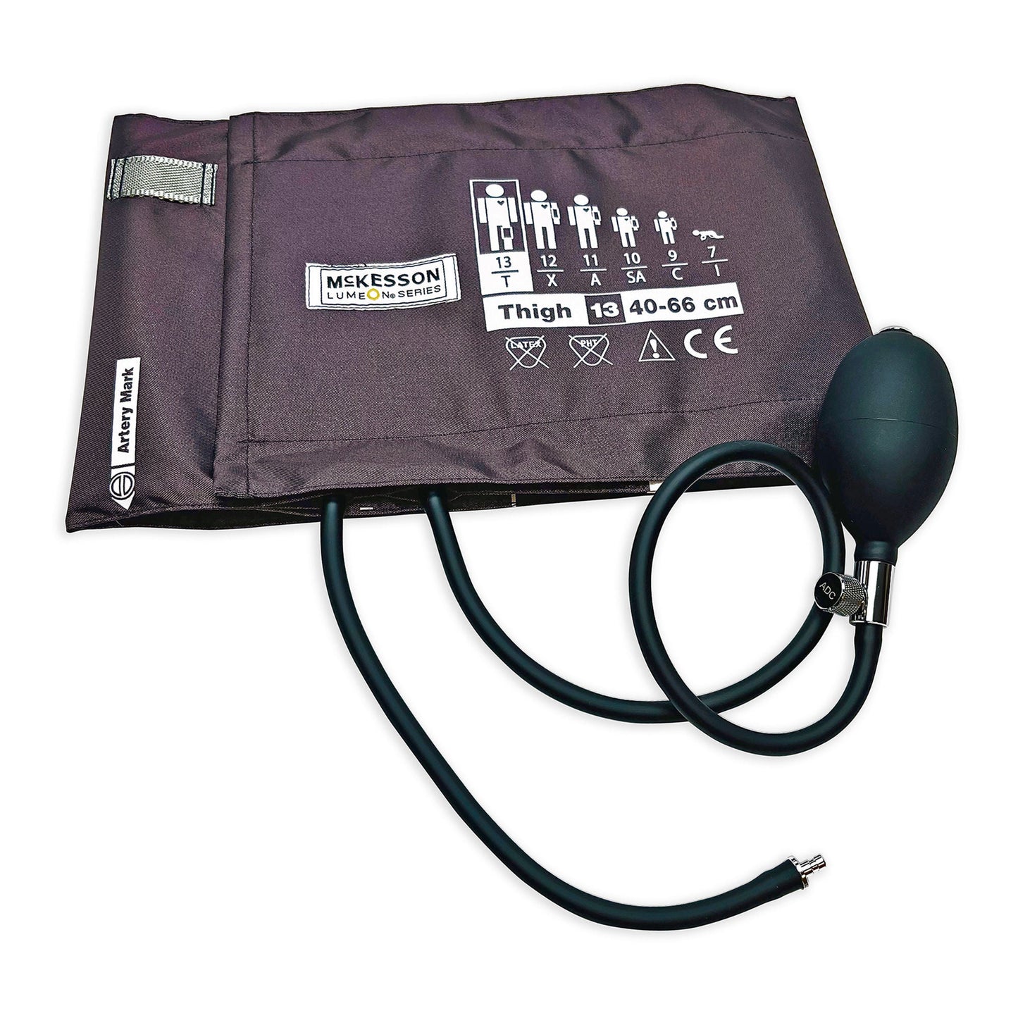 INFLATION SYSTEM, BP LF BRN THIGH (1/BX 12BX/CS)