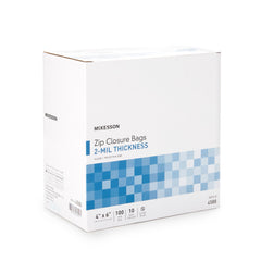 BAG, ZIP LOCK 4X6 (100/BG 10BG/BX 4BX/CS)