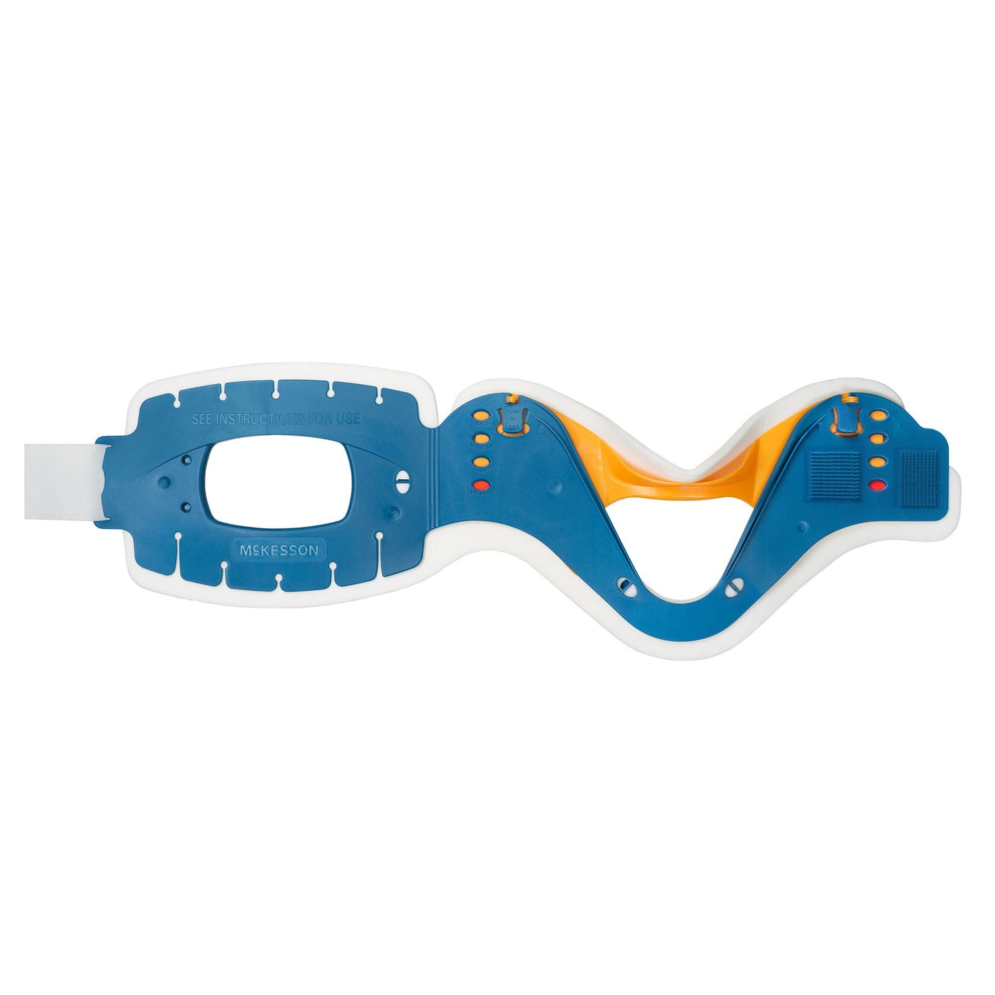 COLLAR, CERVICAL RIGID ADJ HT/FIT H&L CLSR (1/BG 50BG/CS)