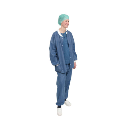 JACKET, WARM-UP BLU XLG (48/CS)
