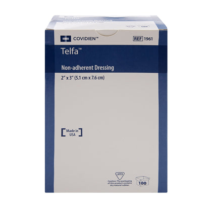 DRESSING, TELFA STR 2"X3" 1'S NON ADH (100/CT)