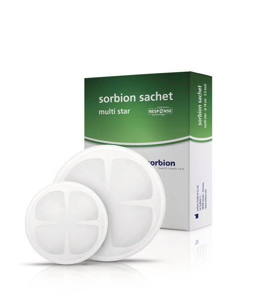 DRESSING, WND CUTIMED SORBION SACHET MULTI STAR 5.5" (10/CS)