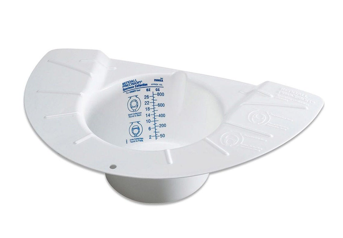 CONTAINER, SPCMN COMMODE 1PC (100/CS) KENDAL