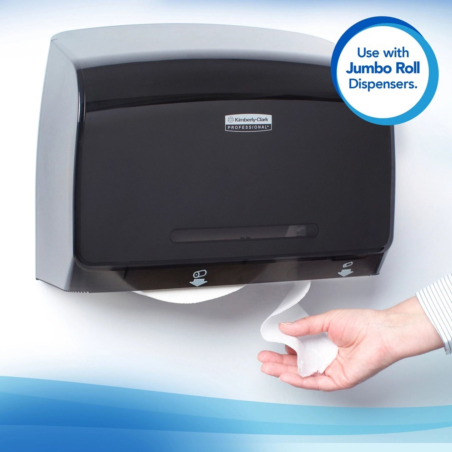 TISSUE, TOILET COTTONELLE JR 2PLY (12RL/CS) KIMCON