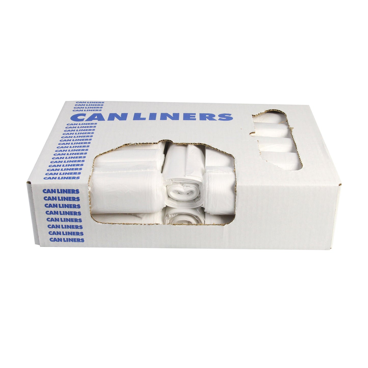LINER, TRASH CLR 33X39 33GL .65MIL (250/CS) SALFLD