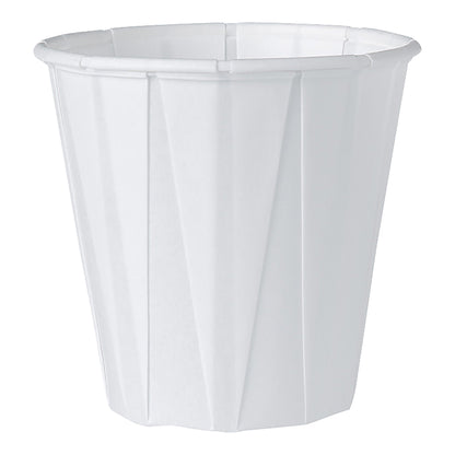 Solo Paper Soufflé Cup, White, 3-1/2-ounce capacity