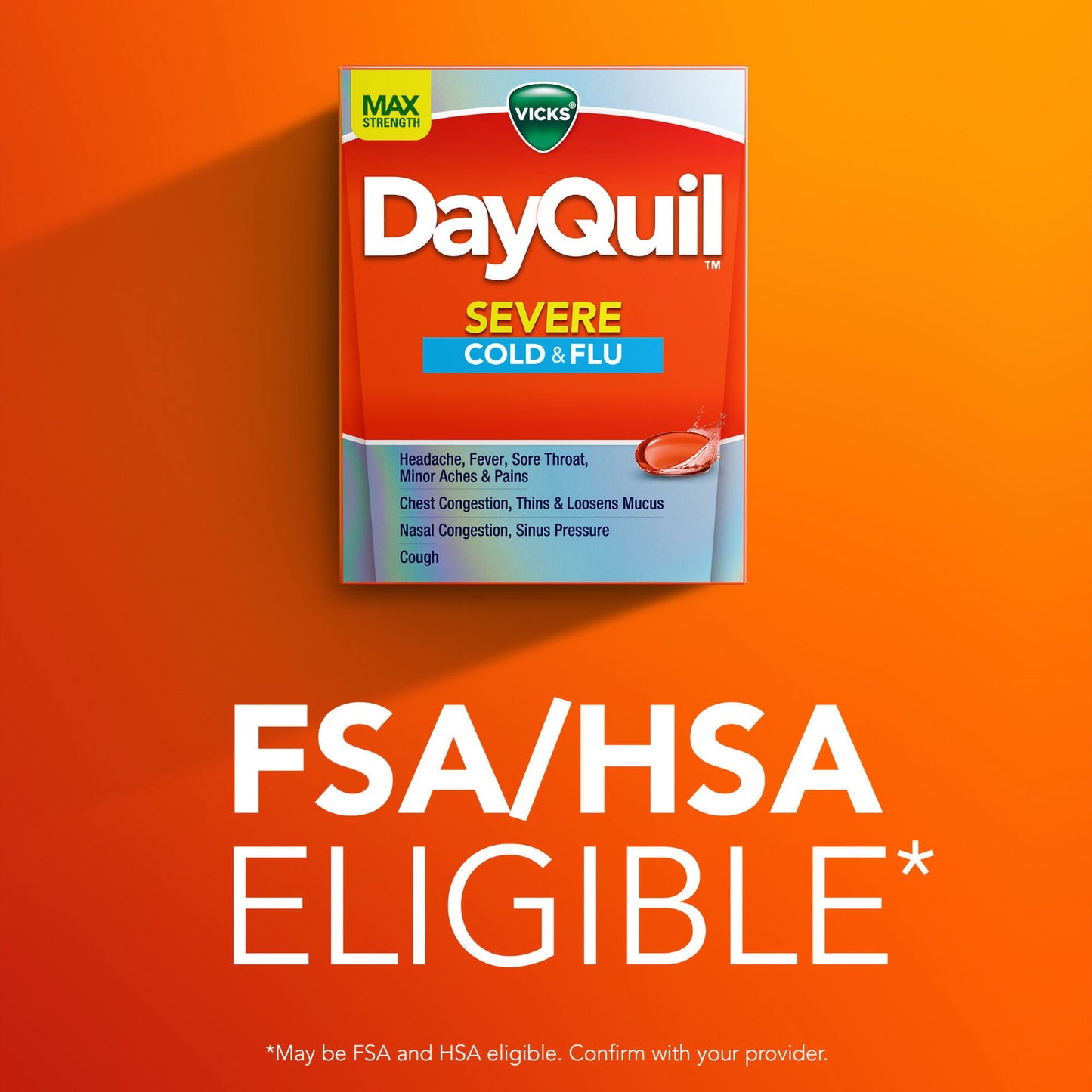 DAYQUIL, LIQ CAP VICKS SEVERE COLD & FLU (24/CT)