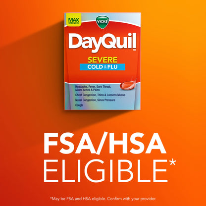 DAYQUIL, LIQ CAP VICKS SEVERE COLD & FLU (24/CT)