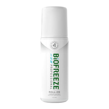 BIOFREEZE PRO, ROLL-ON GRN 3OZ (12/BX 12BX/CS)