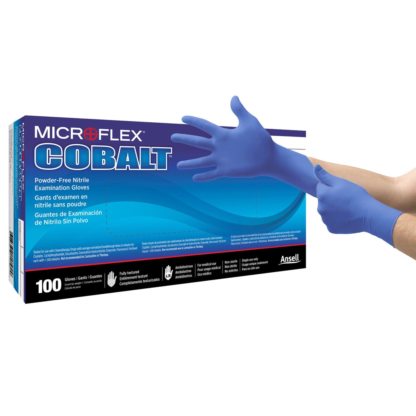 GLOVE, EXAM NTRL LG N/S (100/BX 10BX/CS)