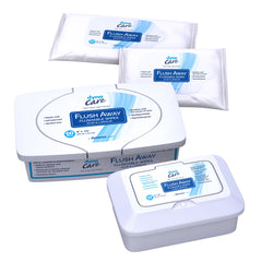 WASHCLOTH, FLUSH AWAY 9X13 (60/BX 9BX/CS)