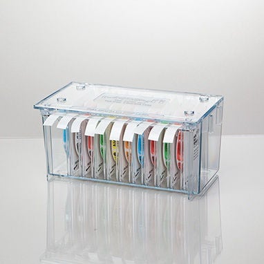 DISPENSER, LABEL PEEL-N-GO STACKABLE CLR