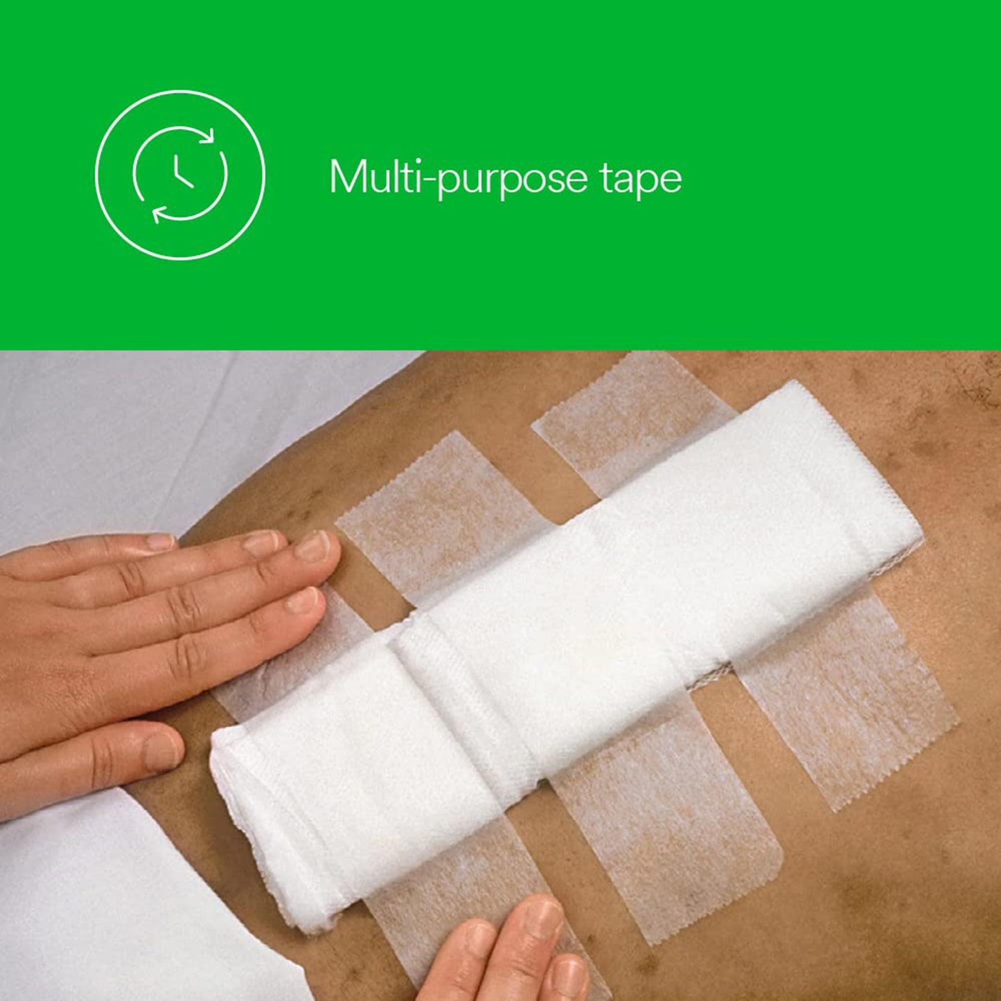 TAPE, ADHSV PAPER 2"X1 1/2YDS (50/BX) 3M