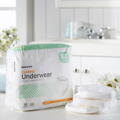 UNDERWEAR, CLASSIC XLG 58-68 (14/BG 4BG/CS)