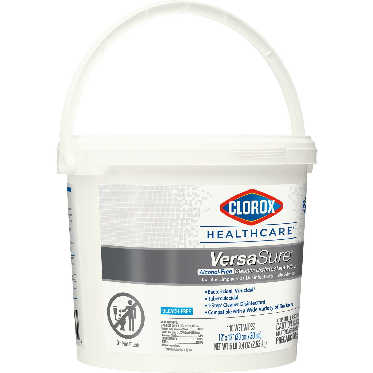 WIPE, DISINFECTANT VERSASURE ALCOHOL FREE (110/CT 2CT/CS)