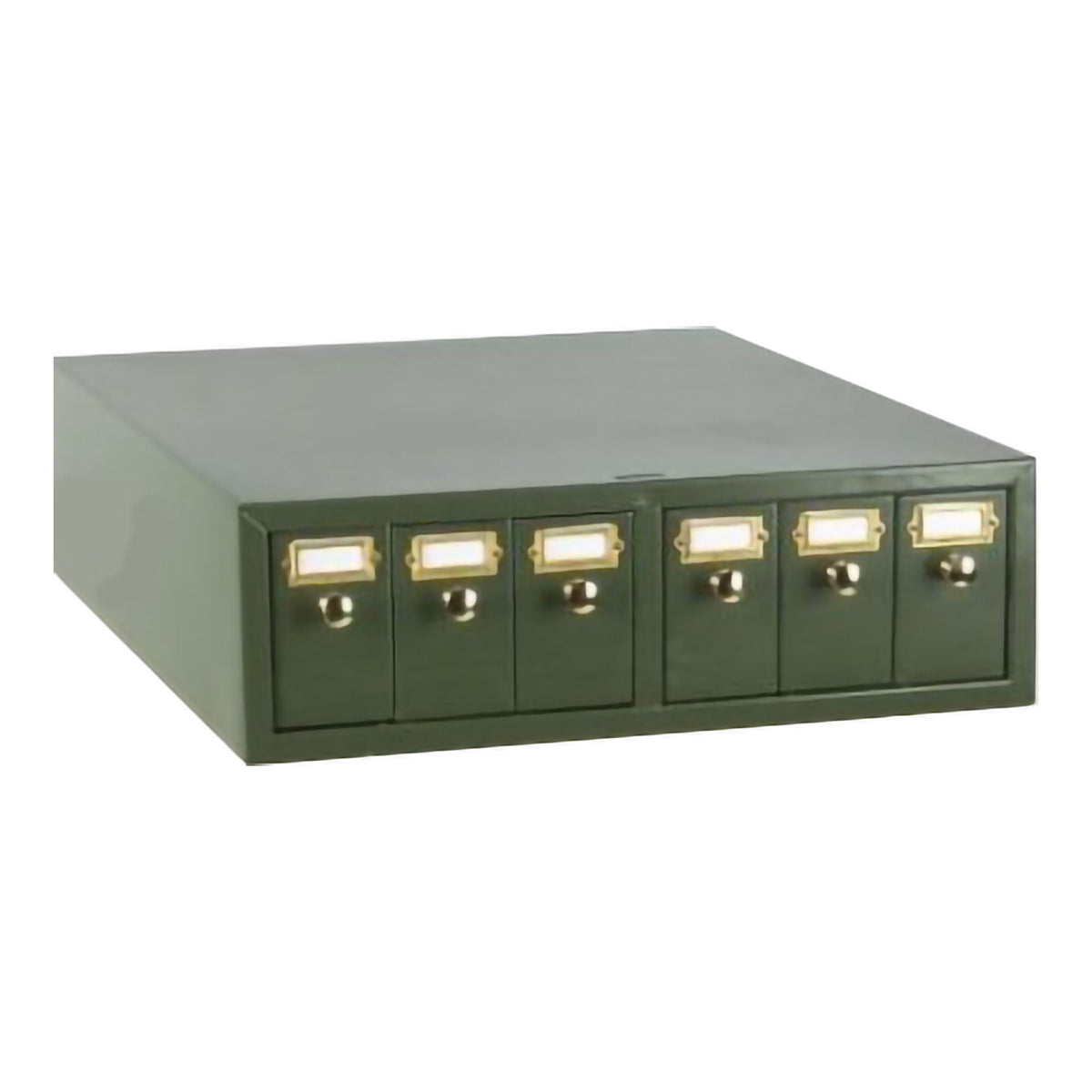 CABINET, STORAGE MICROSCOPE SLIDE GRN