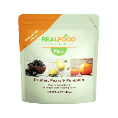 ENTERAL FEEDING, FOOD BLEND MINI PRUNE/PEARS & PUMPKN (12/CS