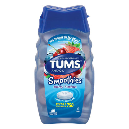 TUMS, TAB CHEW X-STRNTH 750 ASTD BERRIES BITES (32/BT)