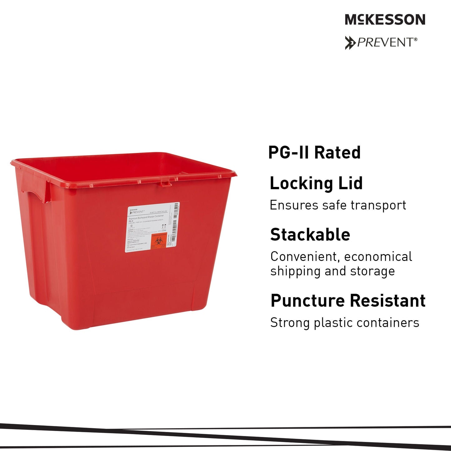 CONTAINER, SHARPS RED 8GL (9/CS)