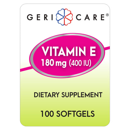 VIT E, SFT GEL 400IU (100/BT 12/CS)