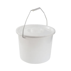 PAIL, COMMODE W/LID UNIV 12QT