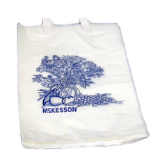 BAG, BEDSIDE POLY LF W/PRNT (100/BG 20BG/CS)