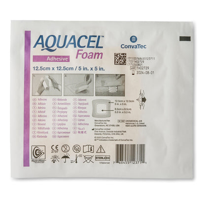 DRESSING, WND AQUACEL ADH FM 5X5" (10/BX)