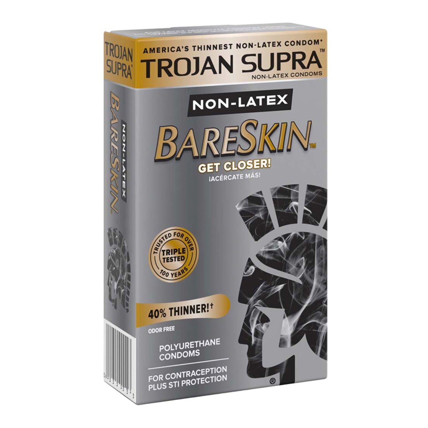CONDOM, TROJAN BARESKIN LF (6/CT 4CT/BX)