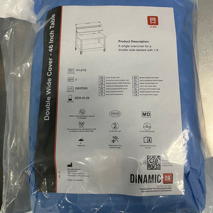 DRAPE, TBL DINAMICOR DISP CVR W/PROCED FEE APP SM 46" (12/BX