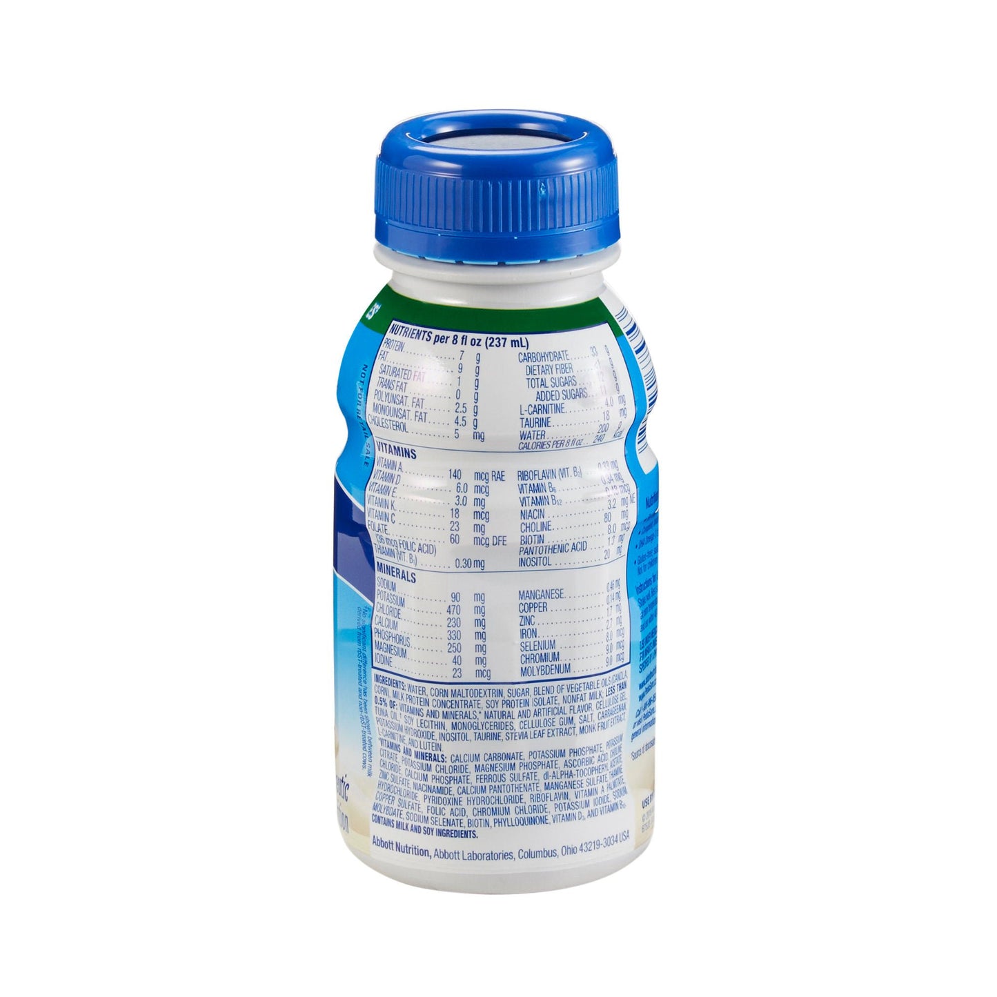 PEDIASURE, VAN BTL 8OZ (24/CS)