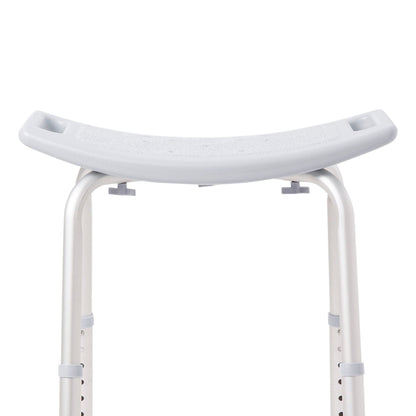 BENCH, BATH W/O BACK ALUMINUM FRAME 300LBS