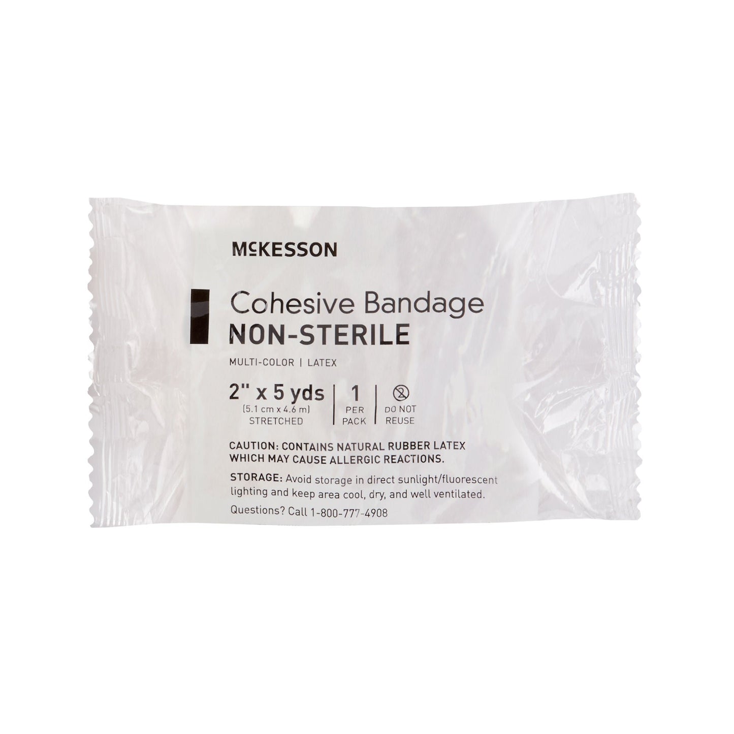 BANDAGE, COHESIVE N/S COLORPK 2" (36PK/CS)
