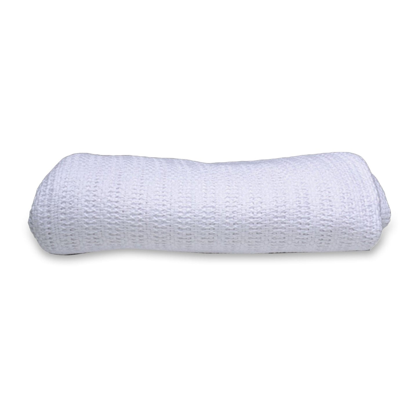 BLANKET, COTTON 100% WHT (12/CS)