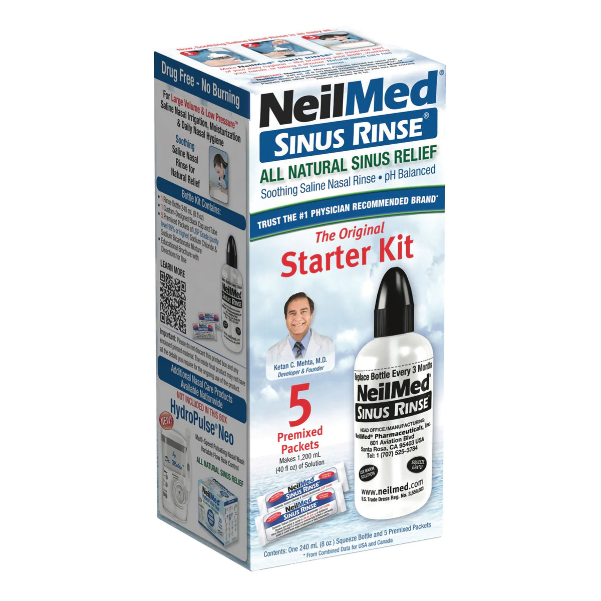 BOTTLE KIT, SINUS RINSE 00308