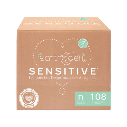 DIAPER, BABY EARTH & EDEN NEWBORN (108/CS)