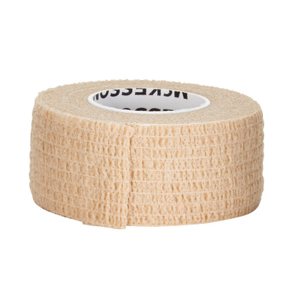 BANDAGE, COHESIVE N/S TAN 1" (30PK/CS)