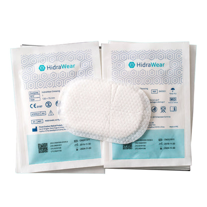 DRESSING, SUPERABSORBENT HIDRAWEAR 7.5X12CM (30/PK 24PK/CS)