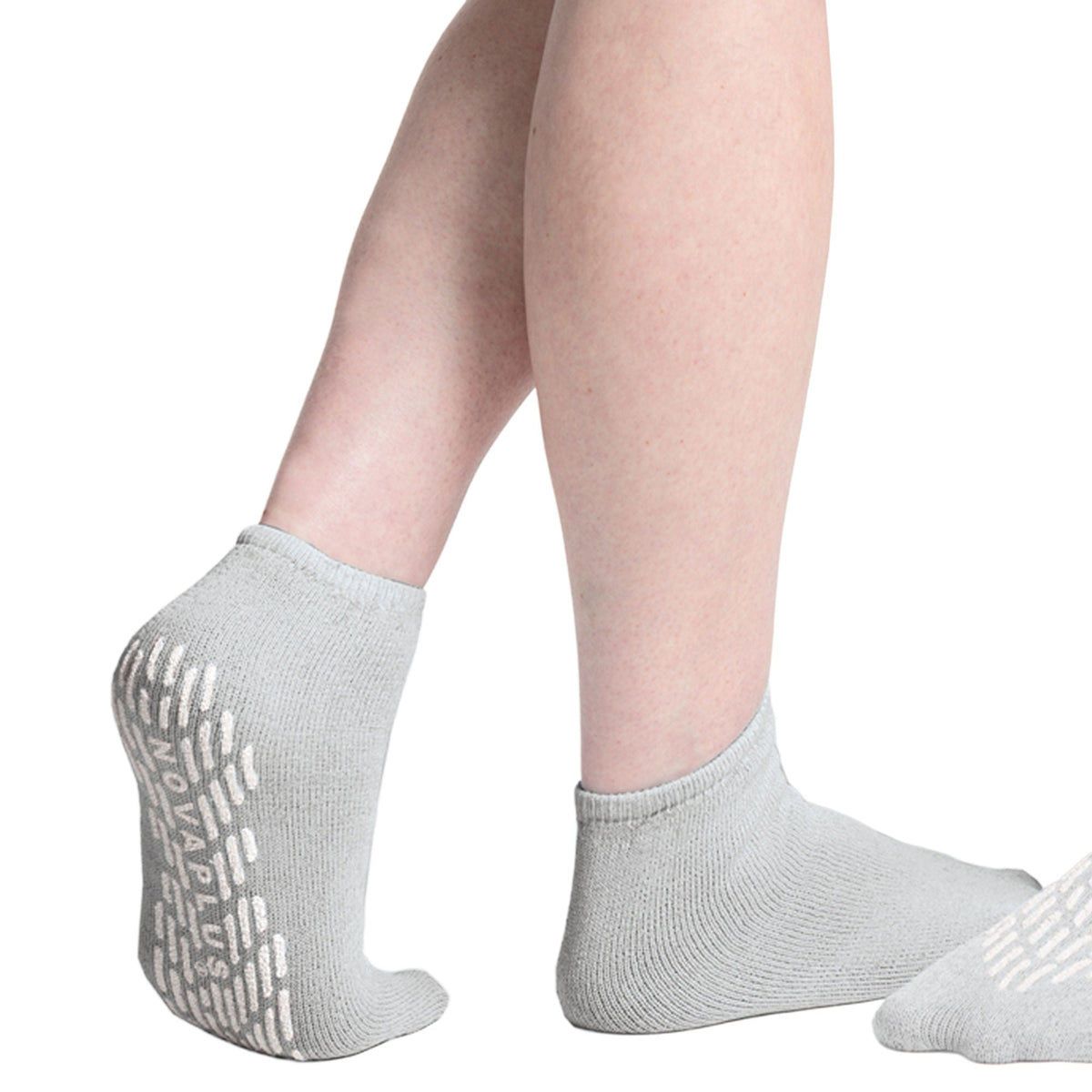 VHA SLIPPER, GRY ADLT XLG SZ13-16 (48PR/BX) VHAALB