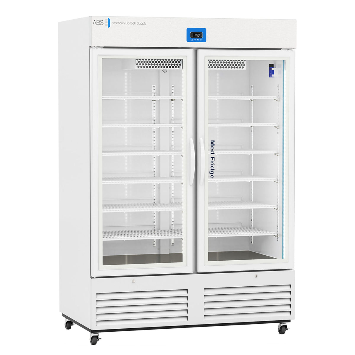 REFRIGERATOR, PHARMACY GLASS DR PREM 49CU FT D/S